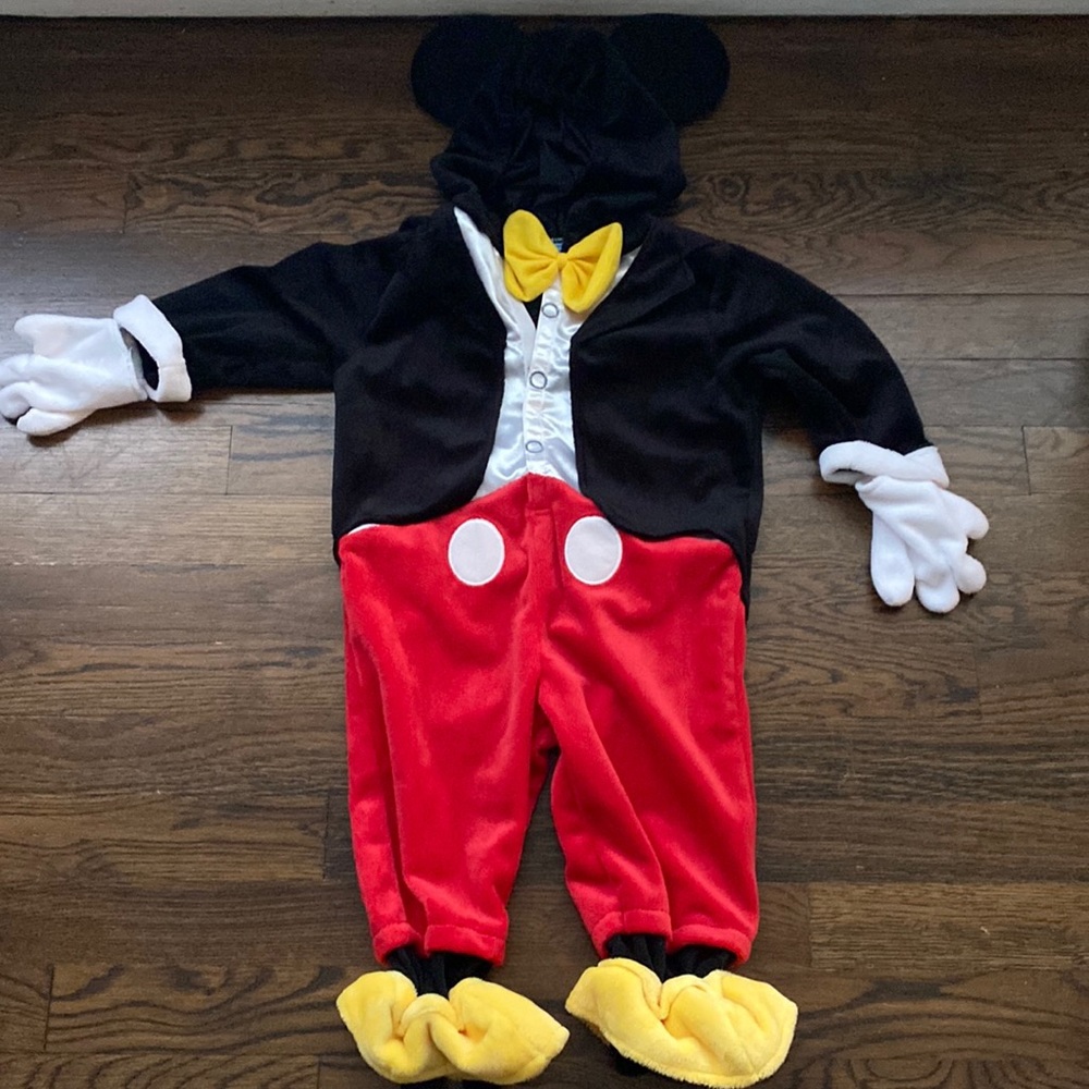 Toddler boys Mickey Mouse Costume 9-12months